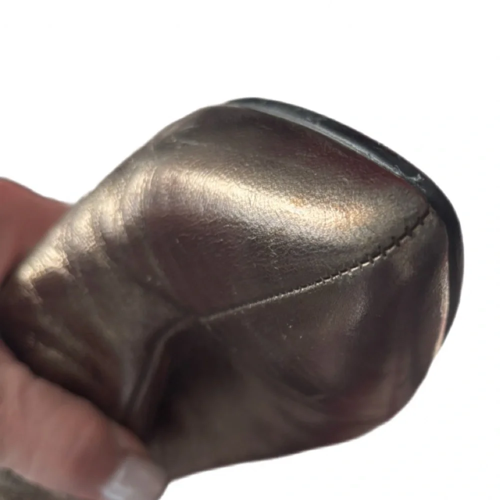 vagabond shoemakers metallic bronze ankle boots – size 38 (us 7) - Picture 9 of 12